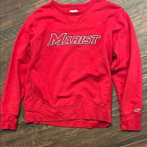Red Marist Sweatshirt/ Med Like new